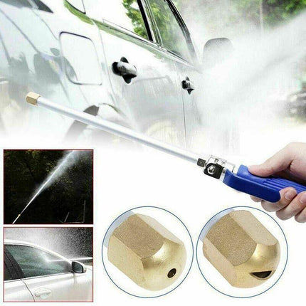 Hydro Jet High Pressure Power Washer Water Spray Gun Nozzle Wand Cleaner New AU - Aimall