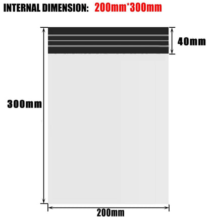 Poly Mailer Bags Mailing Satchel Plastic Courier Self Sealing Packing - Aimall