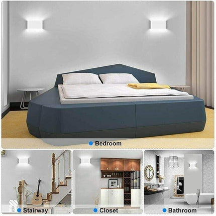 LED IP65 Wall Light Modern Indoor Outdoor Sconce Lamp Fixtures Up Down Porch AU - Aimall