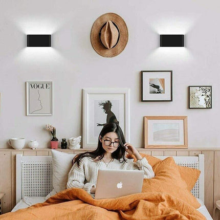 LED IP65 Wall Light Modern Indoor Outdoor Sconce Lamp Fixtures Up Down Porch AU - Aimall