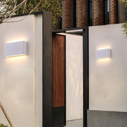 LED IP65 Wall Light Modern Indoor Outdoor Sconce Lamp Fixtures Up Down Porch AU - Aimall