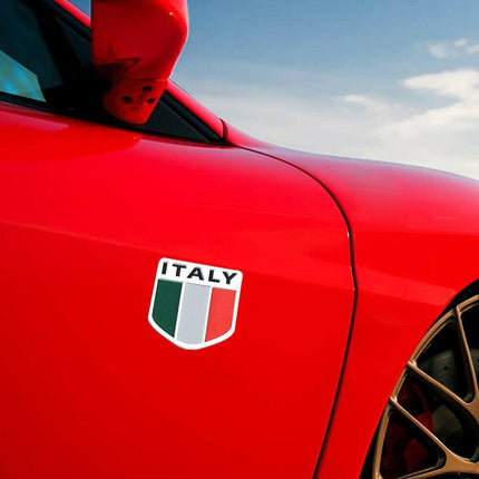 Flag of Australia Germany Aluminum Car Emblem Badge Decal Sticker 5X5cm AU Stock - Aimall