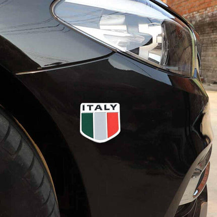 Flag of Australia Germany Aluminum Car Emblem Badge Decal Sticker 5X5cm AU Stock - Aimall