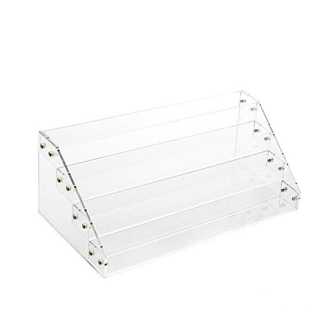 Clear Acrylic Nail Polish Rack Holder Stand Makeup Organizer Lipstick Display AU - Aimall