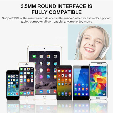 Over Ear Headphones Hi-Fi Stereo Noise-Cancelling Headsets Wired Earphones AU - Aimall