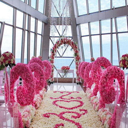 1000 Pcs Artificial Silk Petals Flowers Fake Rose Petal Wedding Flower Decoratio - Aimall