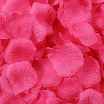 1000 Pcs Artificial Silk Petals Flowers Fake Rose Petal Wedding Flower Decoratio - Aimall