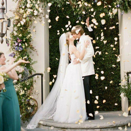 1000 Pcs Artificial Silk Petals Flowers Fake Rose Petal Wedding Flower Decoratio - Aimall