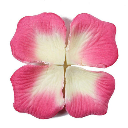 1000 Pcs Artificial Silk Petals Flowers Fake Rose Petal Wedding Flower Decoratio - Aimall