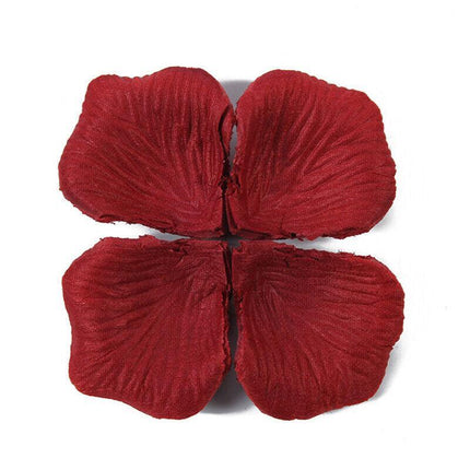 1000 Pcs Artificial Silk Petals Flowers Fake Rose Petal Wedding Flower Decoratio - Aimall