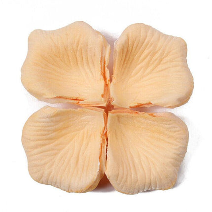 1000 Pcs Artificial Silk Petals Flowers Fake Rose Petal Wedding Flower Decoratio - Aimall
