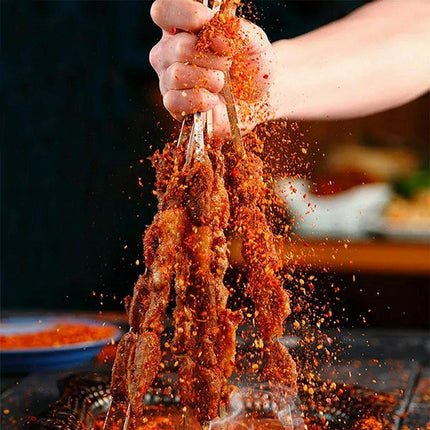 Stainless Steel Barbecue Metal Skewers Flat Needle BBQ Tools Kebab Stick 30CM AU - Aimall