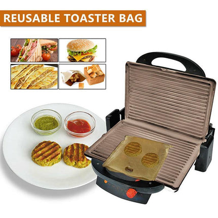 Reusable Toaster Bags for Sandwiches