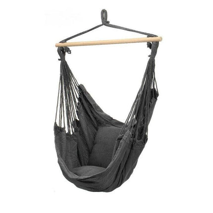 Portable Hanging Hammock Chair Swing Garden Outdoor Camping Soft AU NEW - Aimall