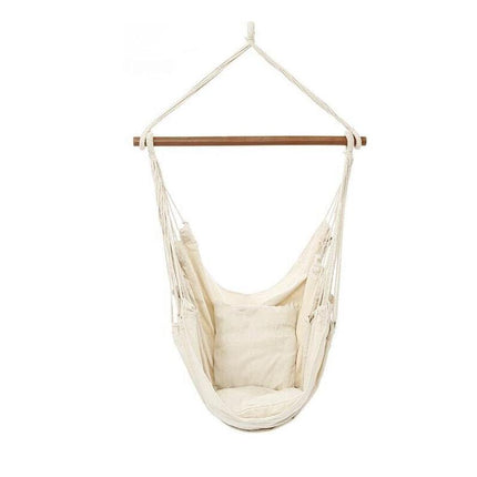 Portable Hanging Hammock Chair Swing Garden Outdoor Camping Soft AU NEW - Aimall