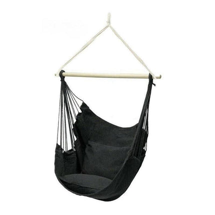 Portable Hanging Hammock Chair Swing Garden Outdoor Camping Soft AU NEW - Aimall