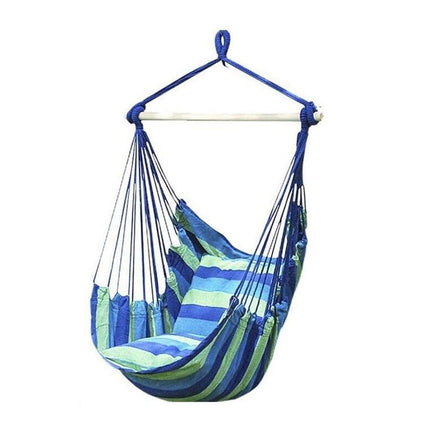 Portable Hanging Hammock Chair Swing Garden Outdoor Camping Soft AU NEW - Aimall