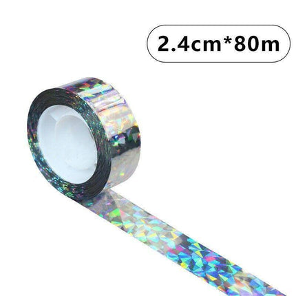 Two-Side Reflective Farm Bird Scare Repellent Tape Visual Flash Anti-Bird Tape - Aimall