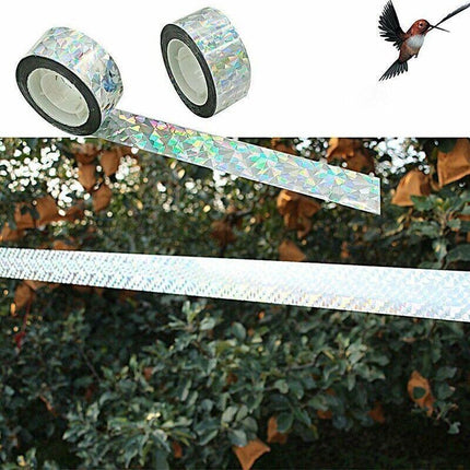Two-Side Reflective Farm Bird Scare Repellent Tape Visual Flash Anti-Bird Tape - Aimall