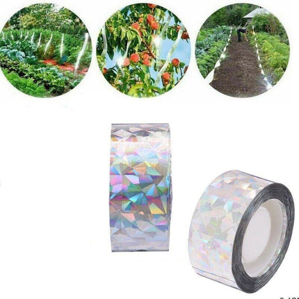 Two-Side Reflective Farm Bird Scare Repellent Tape Visual Flash Anti-Bird Tape - Aimall
