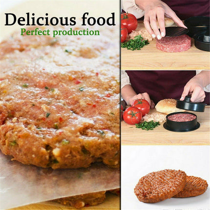 5in1 Hamburger Press Mould Stuffed Non-stick Burger Patty Maker Kitchen Tool AU - Aimall