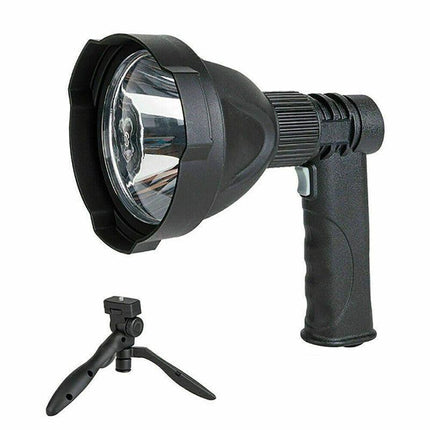 LED Handheld Spotlight Rechargeable Hunting Camping Flashlight Spot Light Torch - Aimall