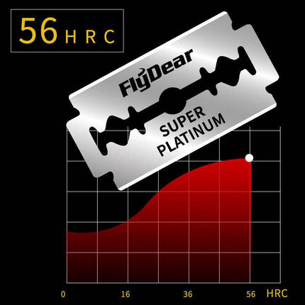 10-200 PCS Super Platinum Ultra Sharp Double Edge Cut Throat Barber Razor Blades - Aimall