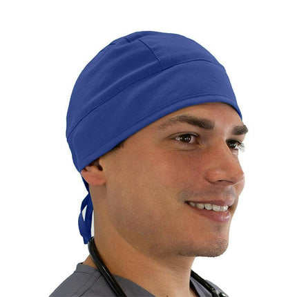 100% Cotton Surgical Scrub Cap Hat Unisex SurgeryTheatre Doctor Nurses Solid AU - Aimall