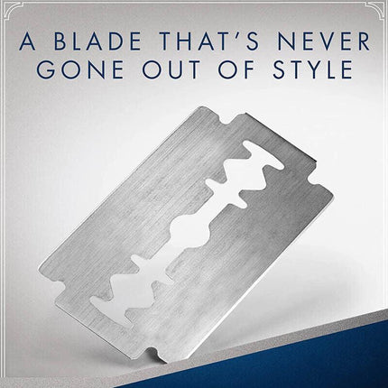 10-200 PCS Super Platinum Ultra Sharp Double Edge Cut Throat Barber Razor Blades - Aimall