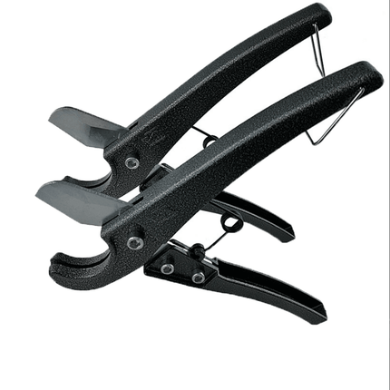 PVC Pipe Cutter Plastic Rubber Hose Conduit Pliers Poly Tube 1/8-1.35" + Pouch - Aimall