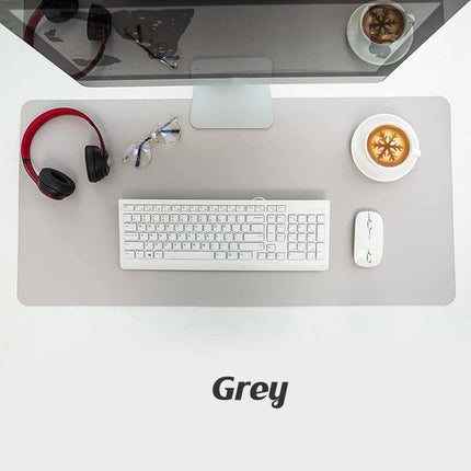 120*60CM Leather Gaming Keyboard Mouse Pad Waterproof Office Desk Mat computer - Aimall