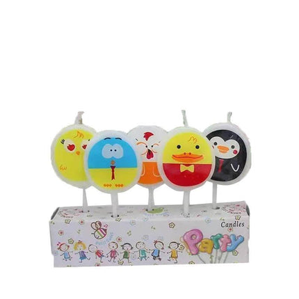 Birthday Cake Candle Party Decorations Cute Characters Kids Featured Cards New Aimall