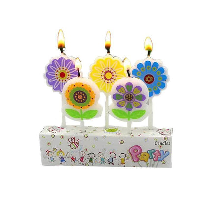 Birthday Cake Candle Party Decorations Cute Characters Kids Featured Cards New Aimall