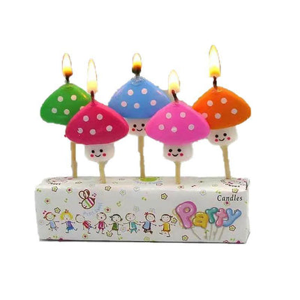 Birthday Cake Candle Party Decorations Cute Characters Kids Featured Cards New Aimall