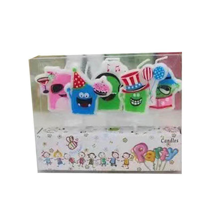 Birthday Cake Candle Party Decorations Cute Characters Kids Featured Cards New Aimall