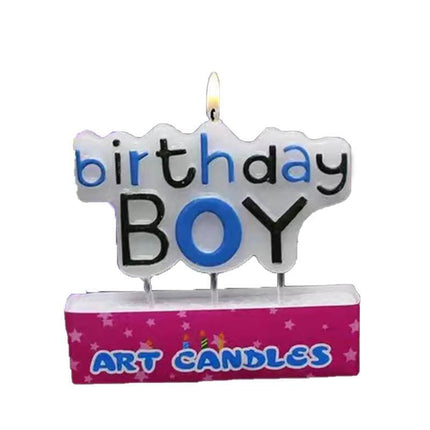 Birthday Cake Candle Party Decorations Cute Characters Kids Featured Cards New Aimall