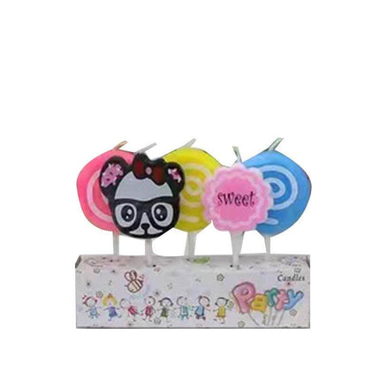 Birthday Cake Candle Party Decorations Cute Characters Kids Featured Cards New Aimall