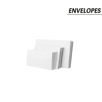 8 Sizes White Envelopes Standard Business Mailer Opaque Pre-printed postcode AU - Aimall