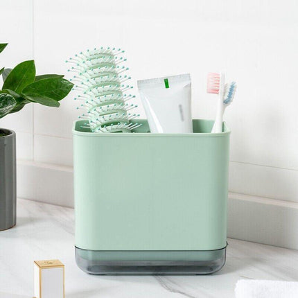 Cutlery Drainer Basket Multifunctional Storage Holder Box Spoon Drain Rack - Aimall