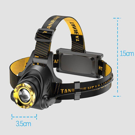 12000000lm LED Headlamp USB Rechargeable Headlight Head Torch Lamp Flashlight - Aimall