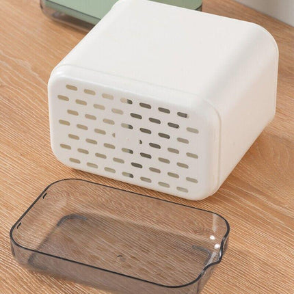 Cutlery Drainer Basket Multifunctional Storage Holder Box Spoon Drain Rack - Aimall