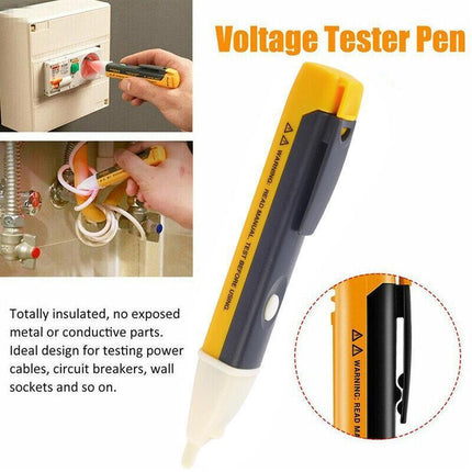 Voltage AC Detector Outlet Volt Stick Pen Tester with LED Light Power Indicator - Aimall