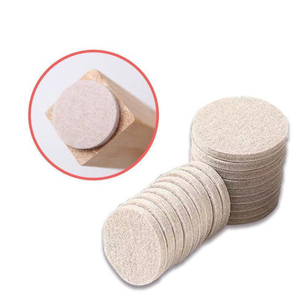 Felt Pad Furniture Floor Protector Pads Self Adhesive Round Heavy Duty AU STOCK - Aimall