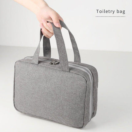 Large Hanging Hook Toiletry Bag Waterproof Travel Makeup Cosmetic Organizer Case - Aimall