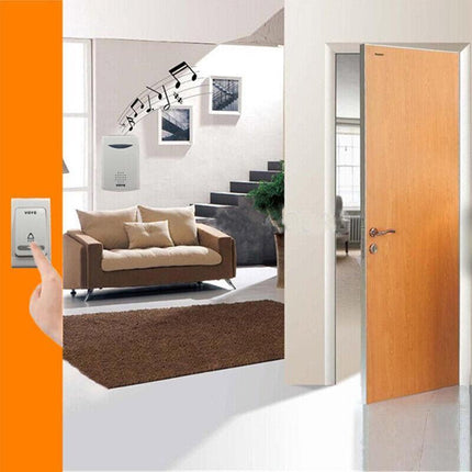 Wireless Door Bell Doorbell Set Digital Remote Control 2 Receivers 38 Chimes AU - Aimall