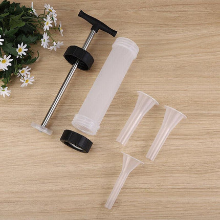Sausage Machine Meat Filler Stuffer Salami Maker Funnel Hand Operated - Aimall