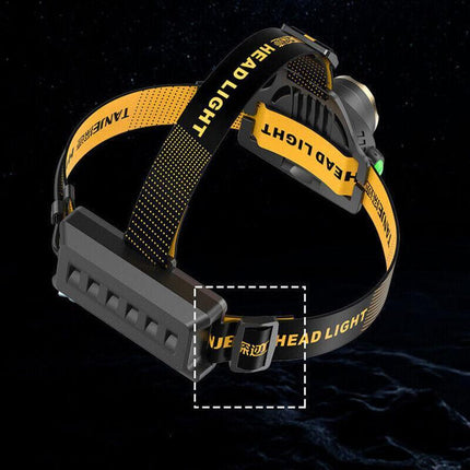 12000000lm LED Headlamp USB Rechargeable Headlight Head Torch Lamp Flashlight - Aimall