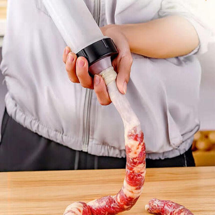Sausage Machine Meat Filler Stuffer Salami Maker Funnel Hand Operated - Aimall
