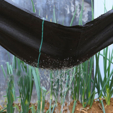 10/20/30/50/100M Weedmat Weed Control Mat Matting Woven Fabric Plant PE AU - Aimall