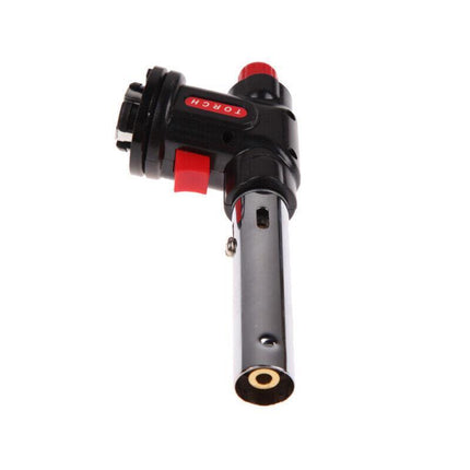 Butane Gas Torch Blow Lighter Flame Gun Burner Torch Welding BBQ Kitchen Baking - Aimall